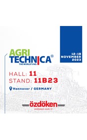 We are at the AGRITECHNICA FAIR!