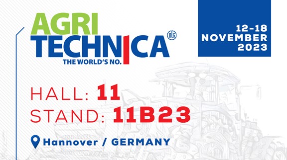 We are at the AGRITECHNICA FAIR!