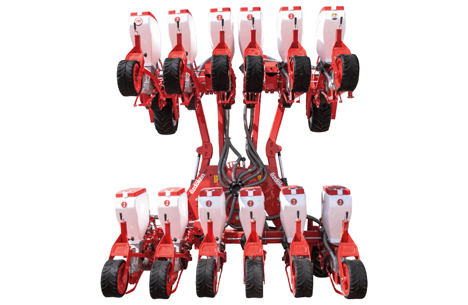 OKTOPUS - FOLDABLE FRAME COULTER TYPE PLANTER
