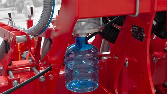 SEED CLEANING HOPPER