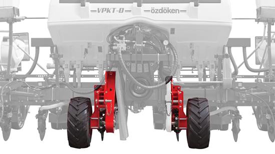 OPTIONAL - PATENTED METERING UNIT WITH DOUBLE SINGULATOR