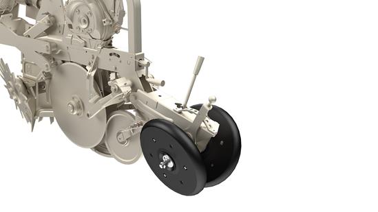 OPTIONAL - DOUBLE REAR PRESS WHEEL