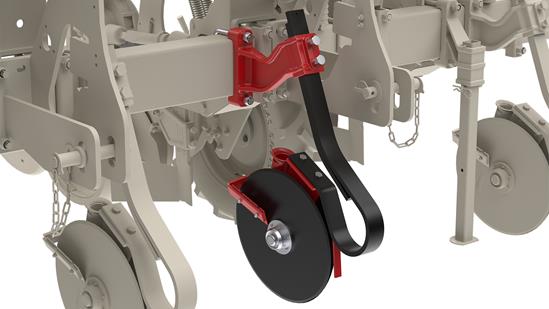 OPTIONAL - DISC TYPE FERTILIZER OPENER