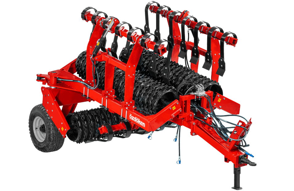 FOLDABLE TRAILED TYPE CAMBRIDGE ROLLER