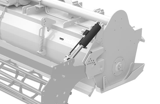 OPTIONAL - HYDRAULIC DEPTH ADJUSMENT ON ROLLER