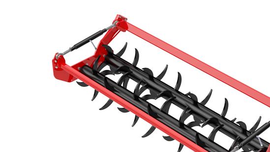 OPTIONAL - DOUBLE 140 MM SPIKE ROLLER