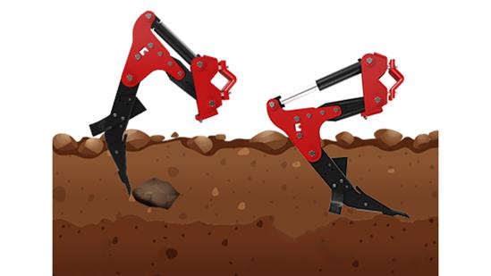 HYROPNEUMATIC PROTECTED LEGS