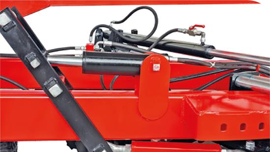 OPTIONAL - HYDRAULIC ANGLE ADJUSTMENT