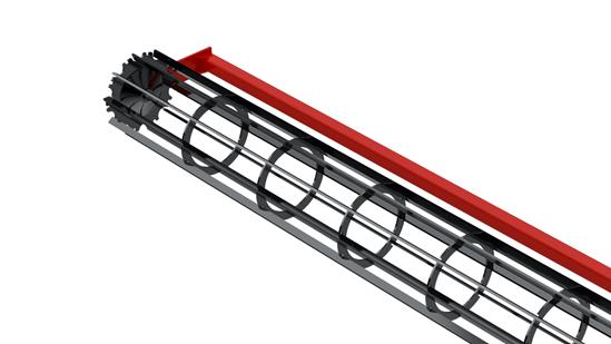 OPTIONAL - CAGE ROLLER 500 MM