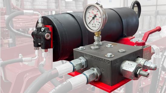 HYDRAULIC ACUMUTOR FOR LEGS
