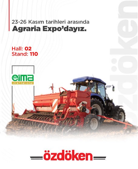 &Ouml;zd&ouml;ken Agraria Expo&rsquo;da!