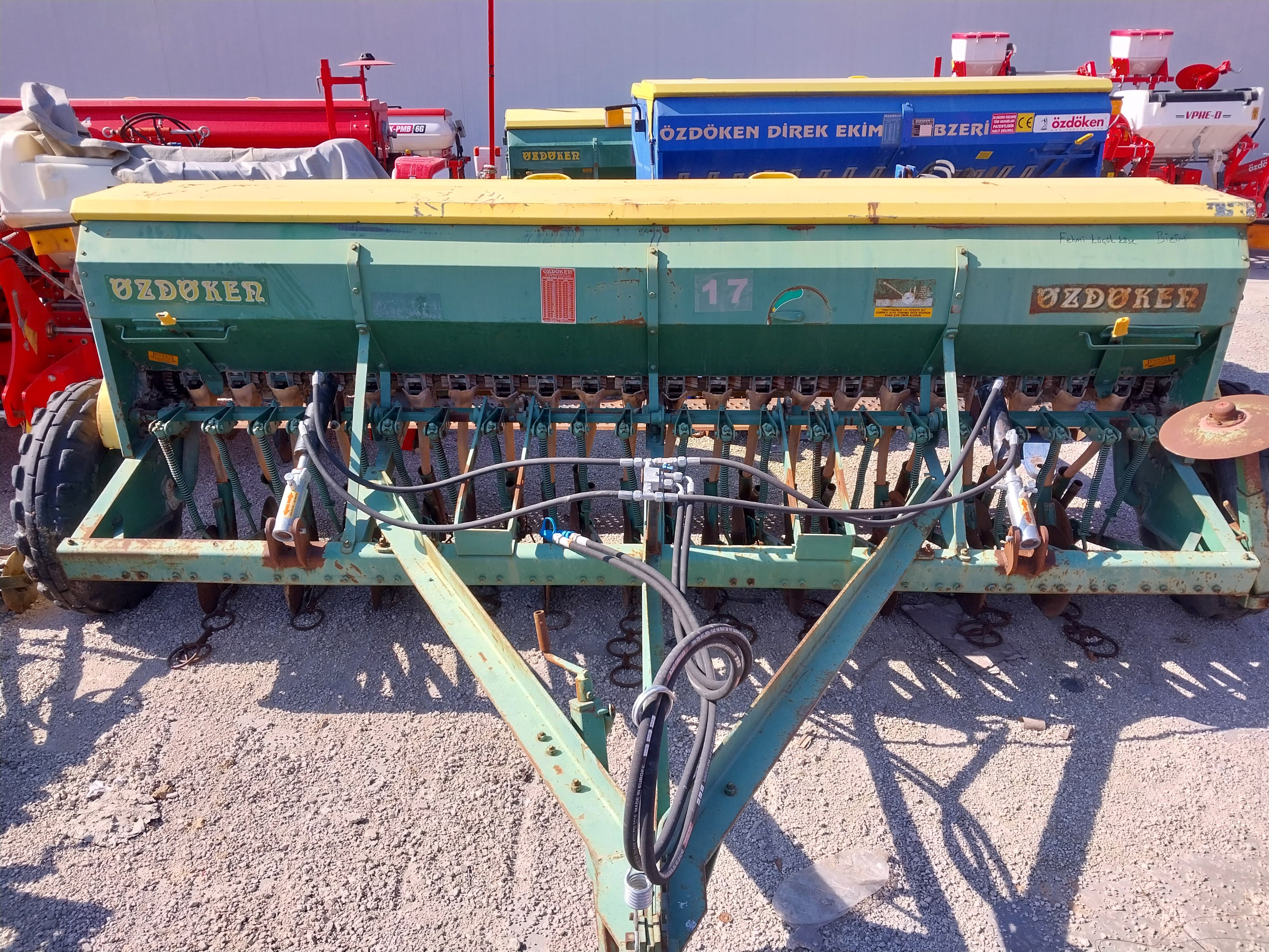 &Ouml;ZD&Ouml;KEN 22Lİ PİSTONLU HUBUBAT EKİM MİBZERİ