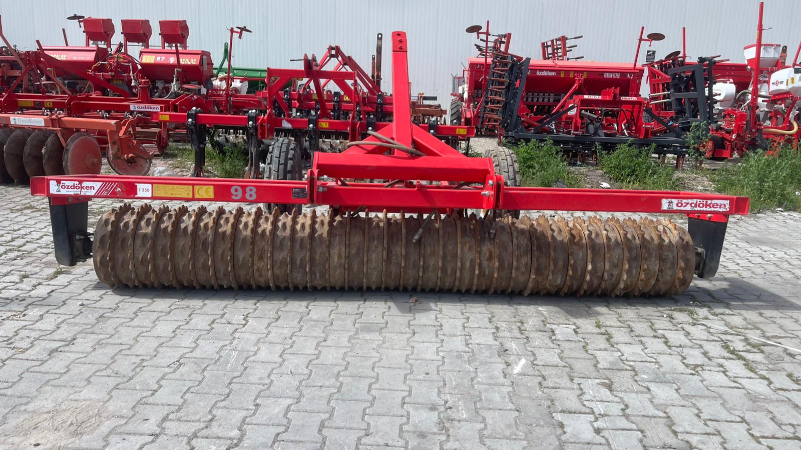 &Ouml;ZD&Ouml;KEN RC-T350 TEKERLİ &Ccedil;ELİK D&Ouml;K&Uuml;M MERDANE