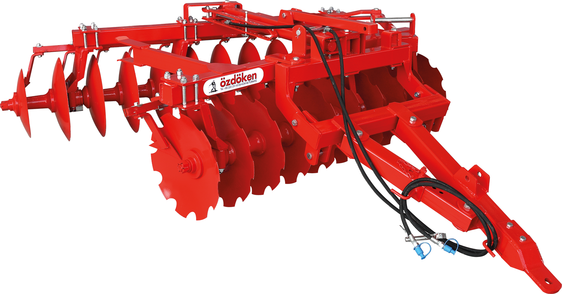 &Ccedil;HD &Uuml;&Ccedil; ASKILI AĞIR TİP DİSKLİ TIRMIK